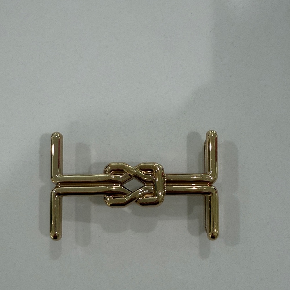 Hermes H marin belt buckle